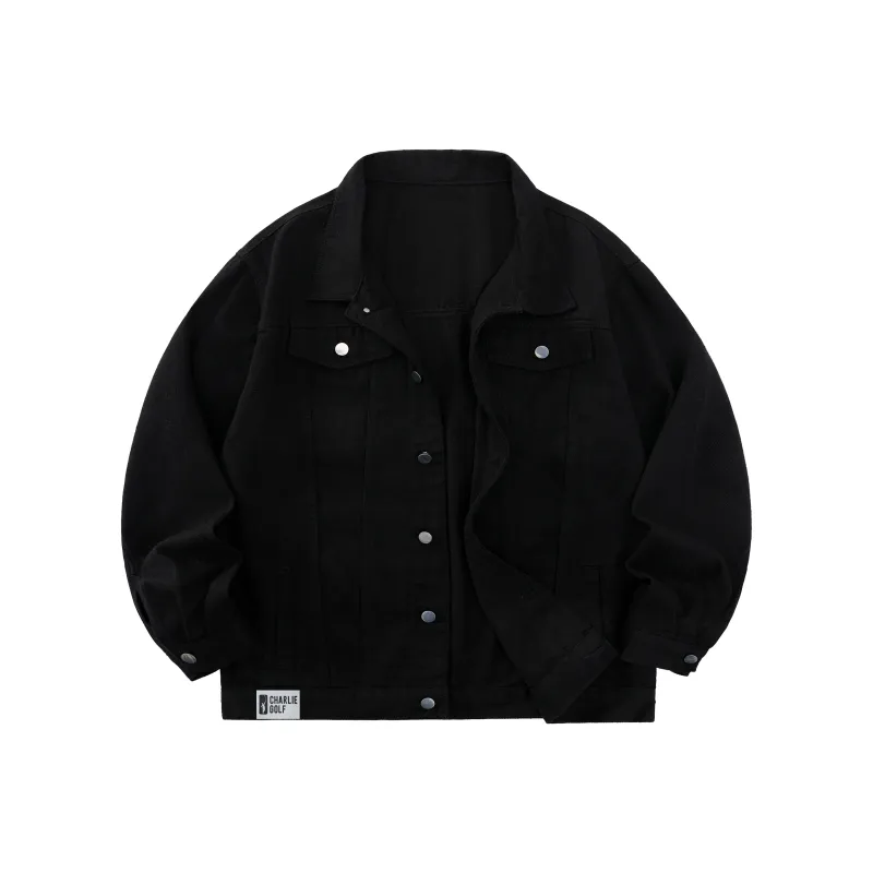 CHARLIE GOLF Denim Jacket Unisex-0