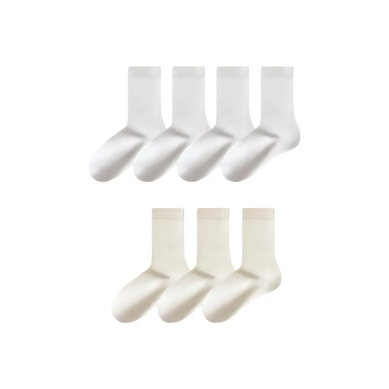 Temooues Mid-Calf Socks Women's Combo Set-23