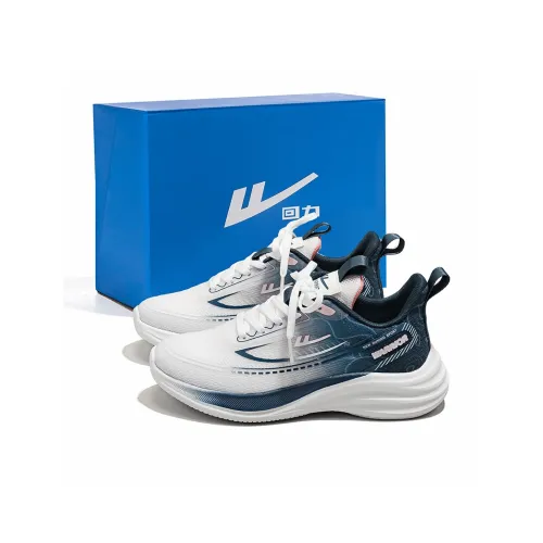 Warrior Low Top Running Shoes Women's White Dark Blue