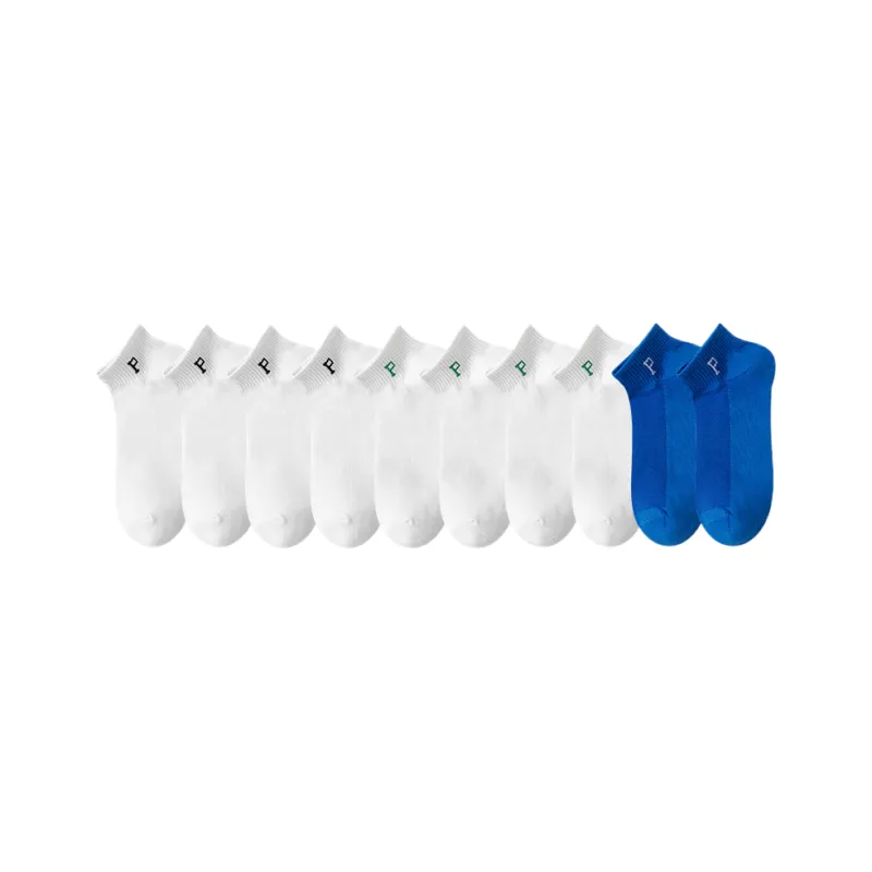 Cotton Gene Ankle Socks Men's 10 Pack-25