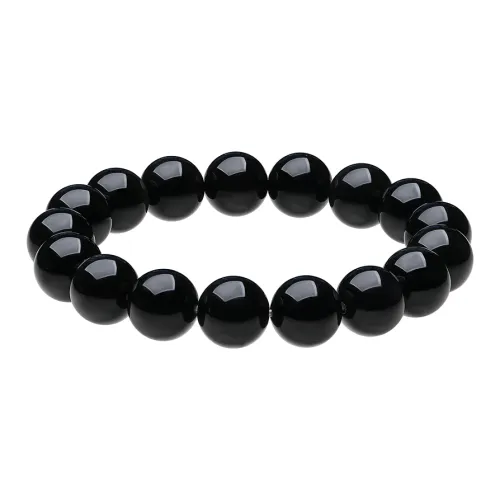 LIU GUI FU JEWELRY Obsidian Jade Bracelets Women's