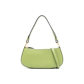 COCCINELLE Leather Crossbody Bag, Shoulder Bag Women's Avocado Green