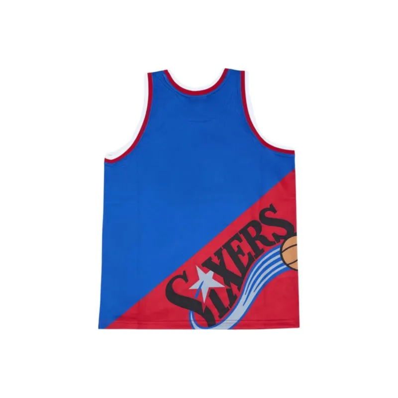 Mitchell Ness Basketball Jerseys Unisex Blue-1