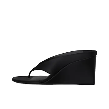 Alaia Flip Flops 7.5cm Women's Black