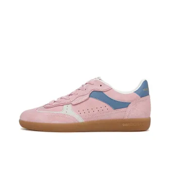 SAM EDELMAN Low Top Skateboard Shoes Women's Pink Blue