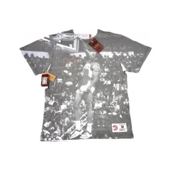 Mitchell & Ness T Shirt Unisex Gray