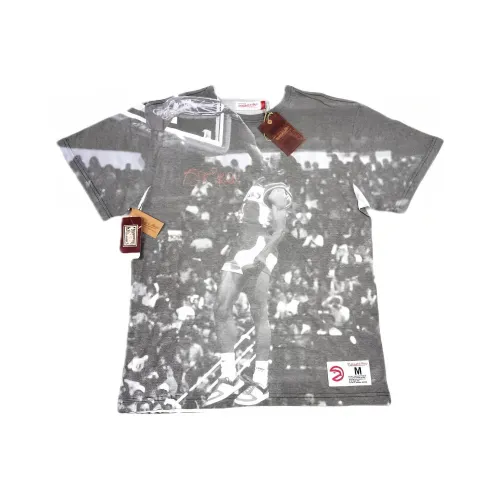 Mitchell & Ness T Shirt Unisex Gray