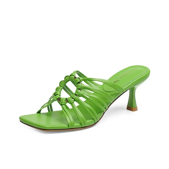 RED DRAGONFLY PU Polyurethane Slip Resistant Abrasion Resistant Slide Slippers Women's-16