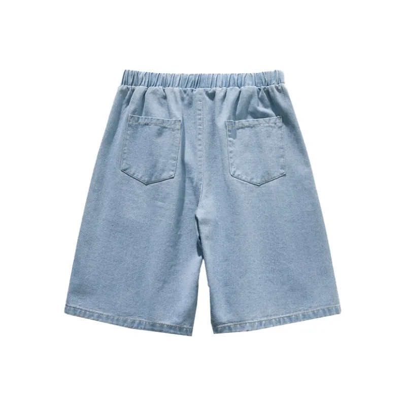 DOUBLE STAR 88 Denim Shorts Unisex-1