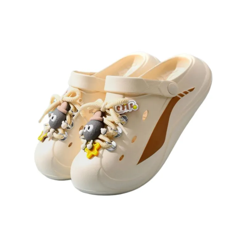 Yamada Hyakuju Home Slippers White, Black, Beige-13