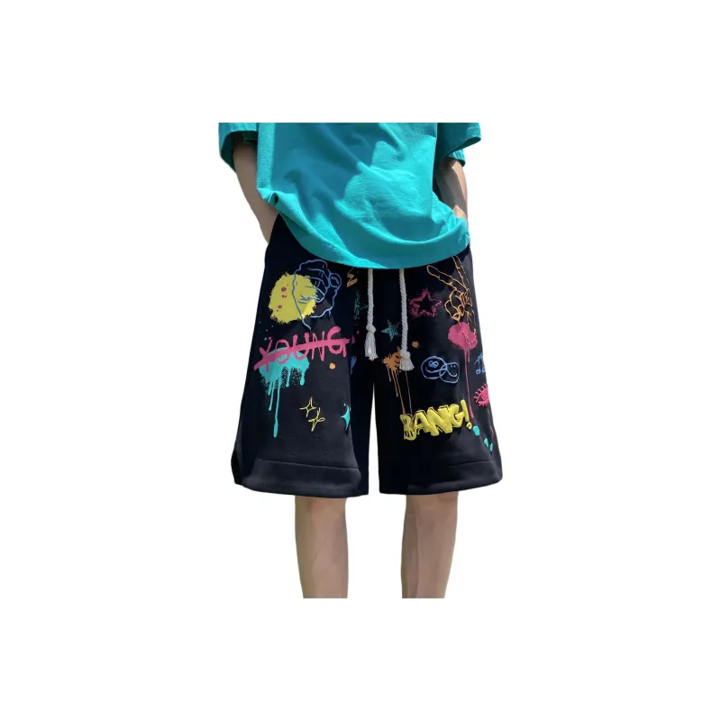 WELTER EXPERIMENT Fashion Casual Shorts Unisex-6