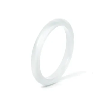 Artisan Lock Heart Jade Colored Glaze Bangles Women's