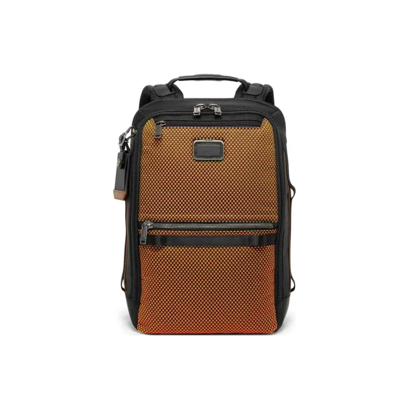 TUMI Fabric Backpack Men's Black & Brown-0