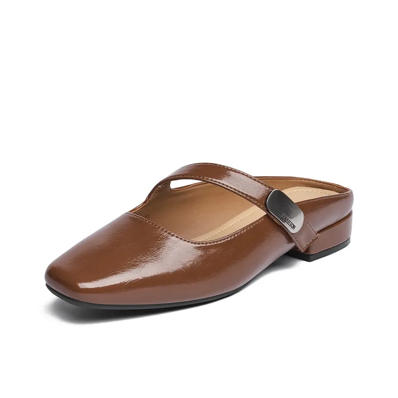 JOSINY Rubber Sole Wrap toe Slippers Women's-6