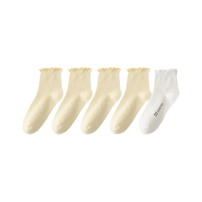 MIIOW Ankle Socks Women's 5 Pack-60
