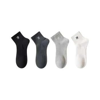 Temooues Ankle Socks Unisex 4 Pack