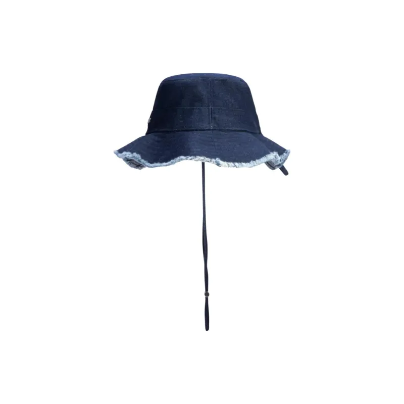 Jacquemus Cotton Bucket Hats Women's Blue-1