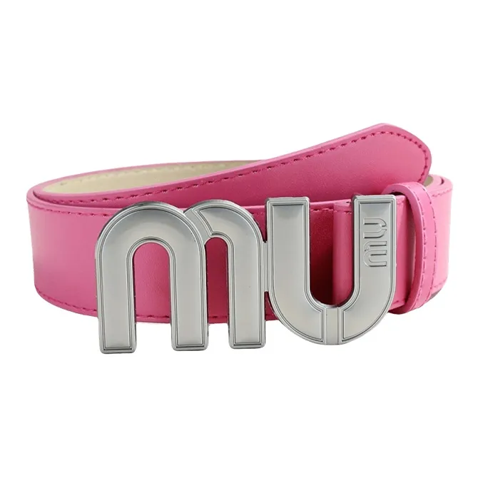 JONNY MOORE Pu Leather Belts Women's 3.8cm-5