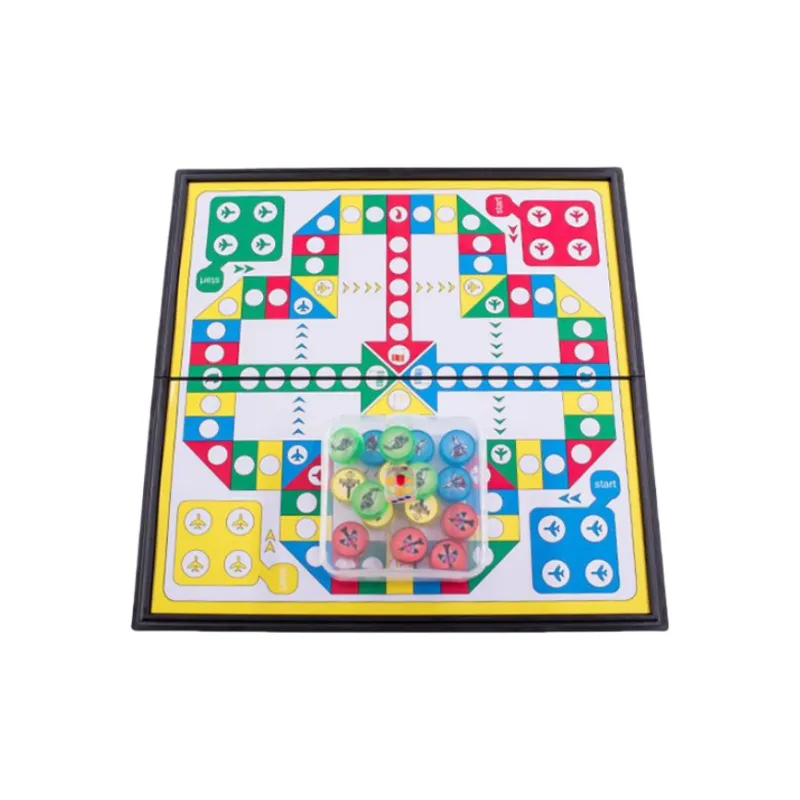 Lezhi By Me Flying Chess Game Pieces Magnetic Board Foldable Board Games-3