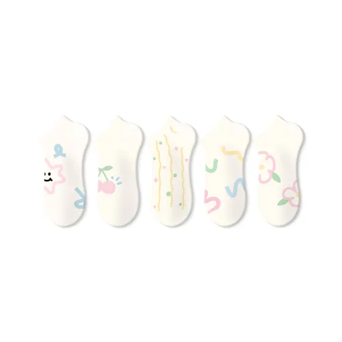 JKN No Show Socks Women's 5 Pack