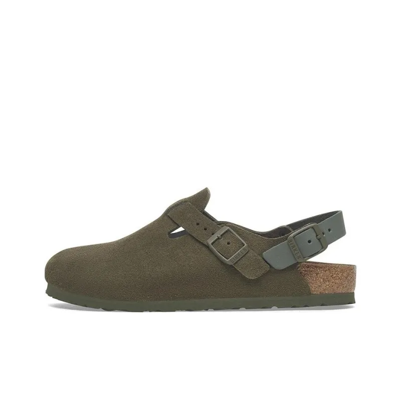 Birkenstock Tokio Buckled Backless Clogs-0
