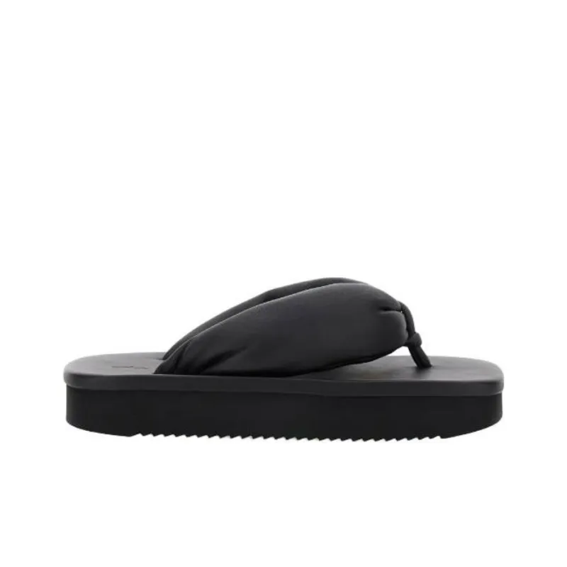 RICK OWENS/RO Slip Resistant Flip Flops Women's Black-1