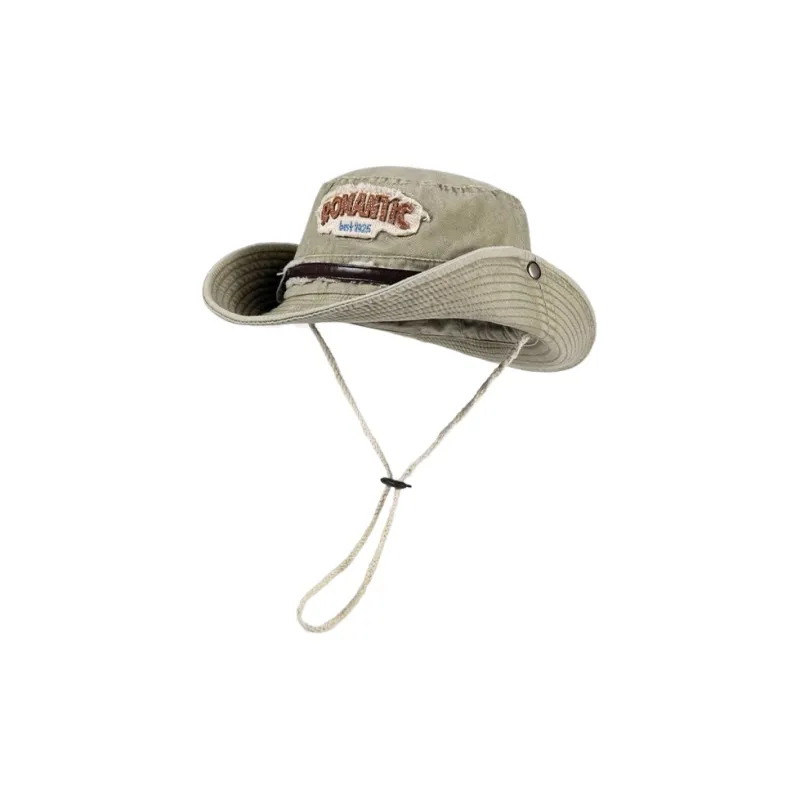 SLEEPYWALK Denim Bucket Hats Unisex-1
