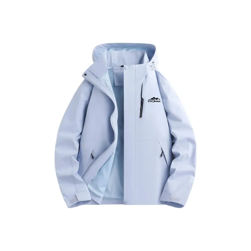 Yiwen Water Resistant Windproof Breathable Warm Windbreaker Jacket Unisex-23