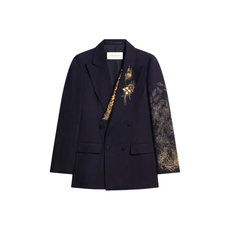 DRIES VAN NOTEN Embellished Blazer-0