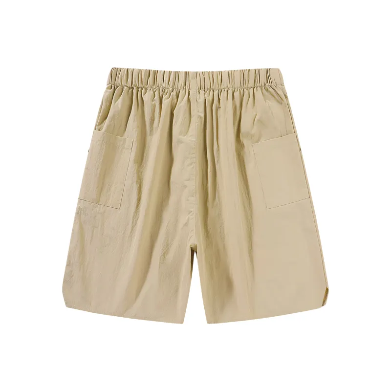 ROBINHOOD Casual Shorts Unisex Khaki-1
