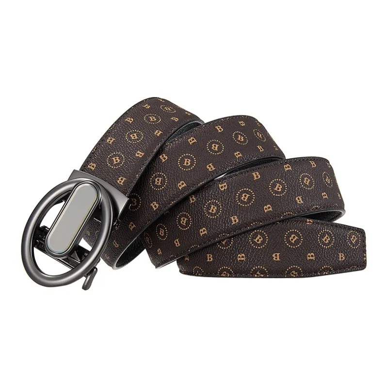 JONNY MOORE Alloy Leather Belts Men's 3.5-14