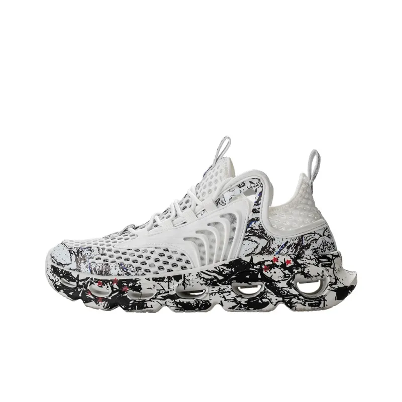 Kuding Cushioning Breathable Lightweight Low Top Running Shoes Men's-0