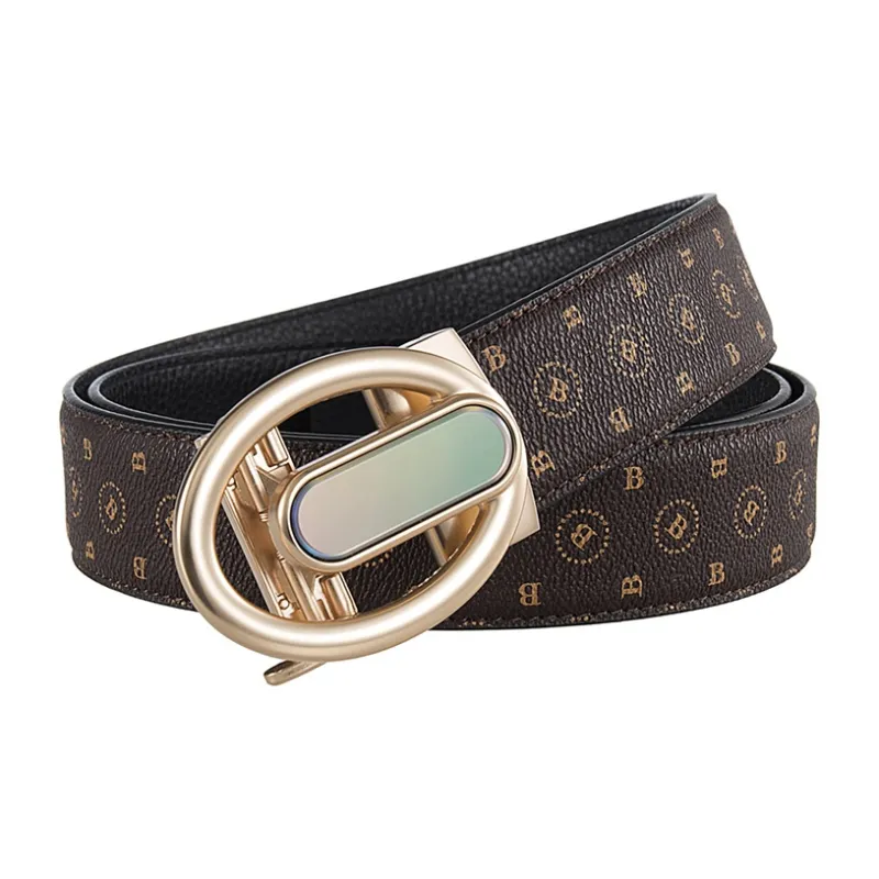 JONNY MOORE Alloy Leather Belts Men's 3.5-4