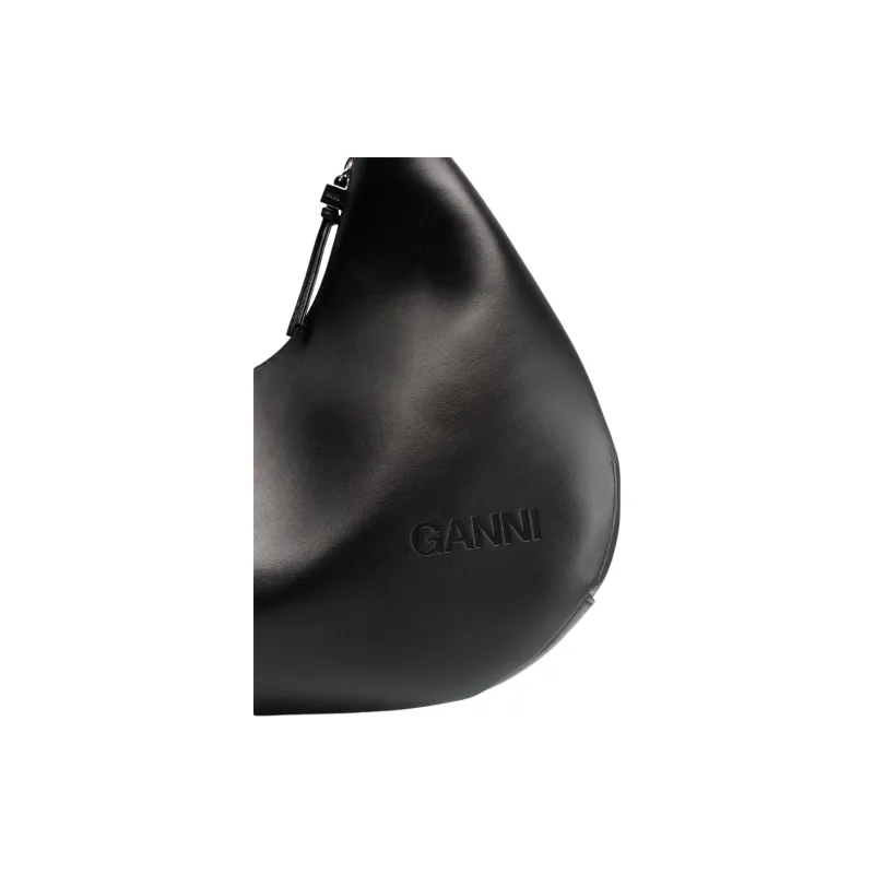 GANNI Tonal logo Plaque Shoulder Bag-6