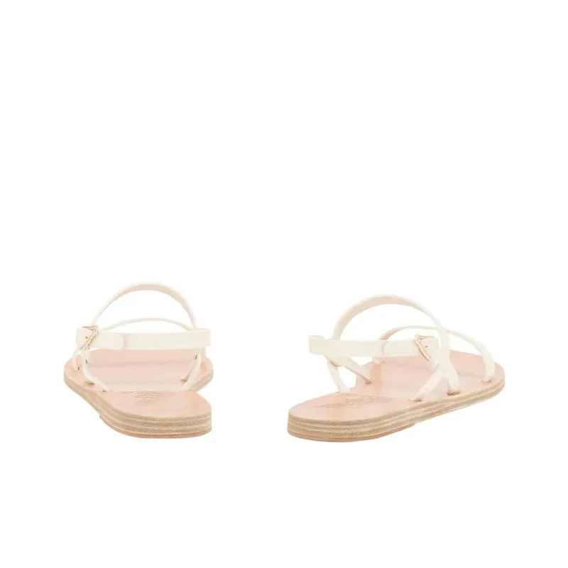 ANCIENT GREEK SANDALS Shismi One Strap Sandals Women's White-3