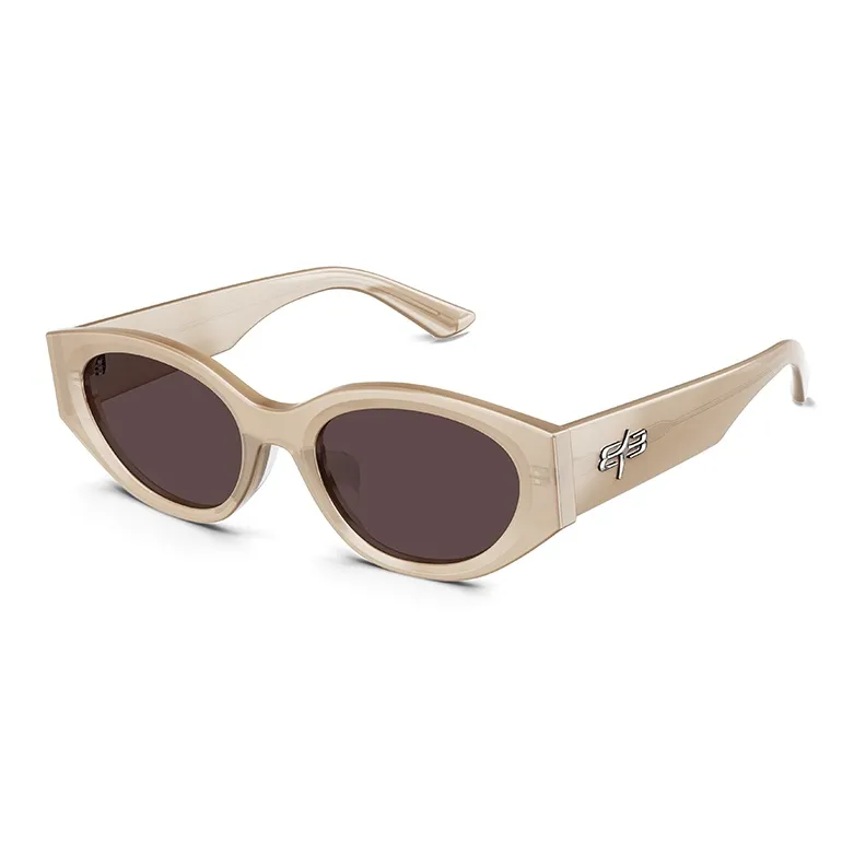 MOLSION Plate Frame Cat Eye Sunglasses Unisex-36