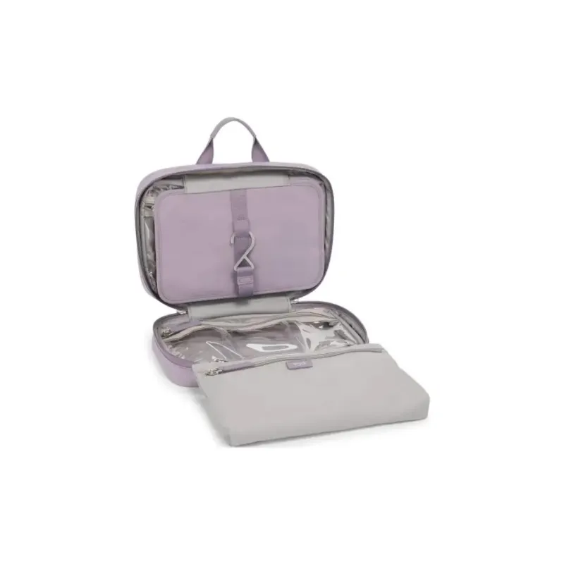 TUMI Voyageur Nylon Makeup Bag Women's Lavender-2