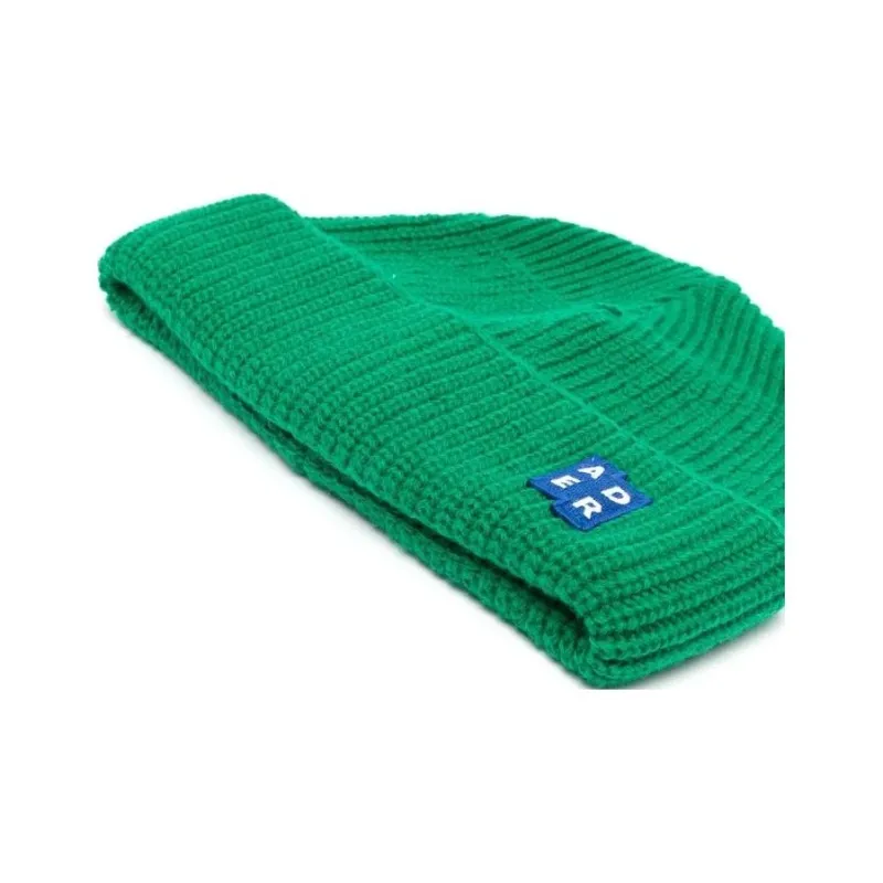 ADER ERROR Logo patch Ribbed knit Beanie-2