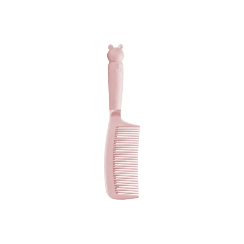 JINGLINGLONG Cartoon Comb For Kids Portable Styling Comb Plastic Hair Straightening Brush With Round Teeth Hair Styling-0