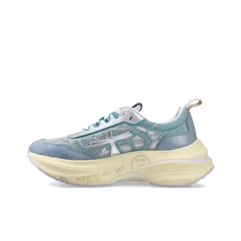 PREMIATA HILL Slip Resistant Low Top Casual Shoes Unisex Blue