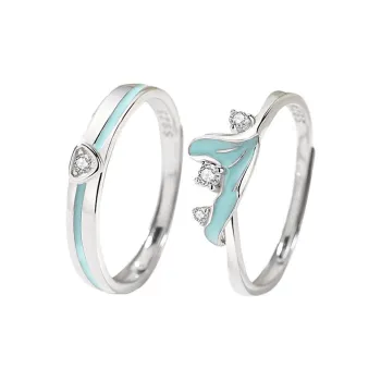 Hi There S925 Silver Rings Unisex