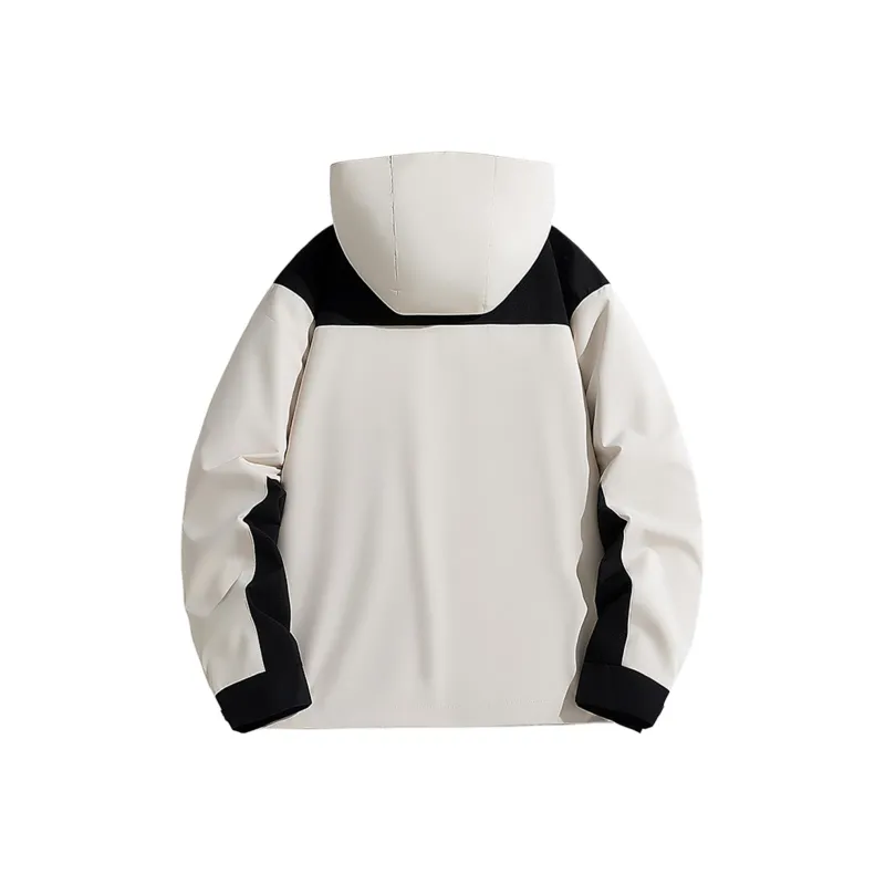 Yiwen Water Resistant Windproof Breathable Warm Windbreaker Jacket Unisex-9