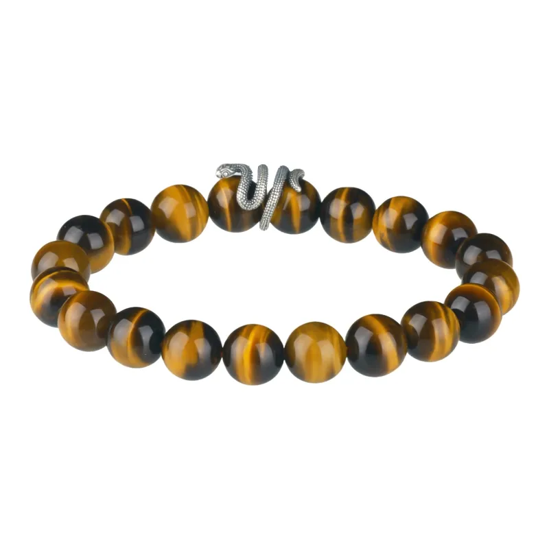 CHINA GOLD Tiger's Eye Stone Bracelets Unisex-0