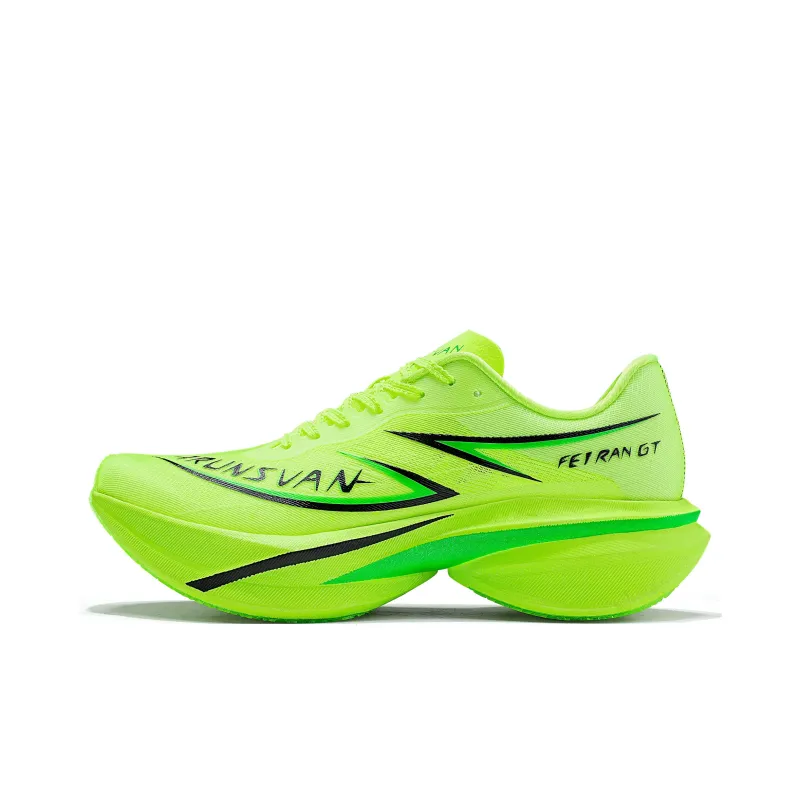 IRUNSVAN Low Top Running Shoes Unisex Aurora Green Gentleman Black-0