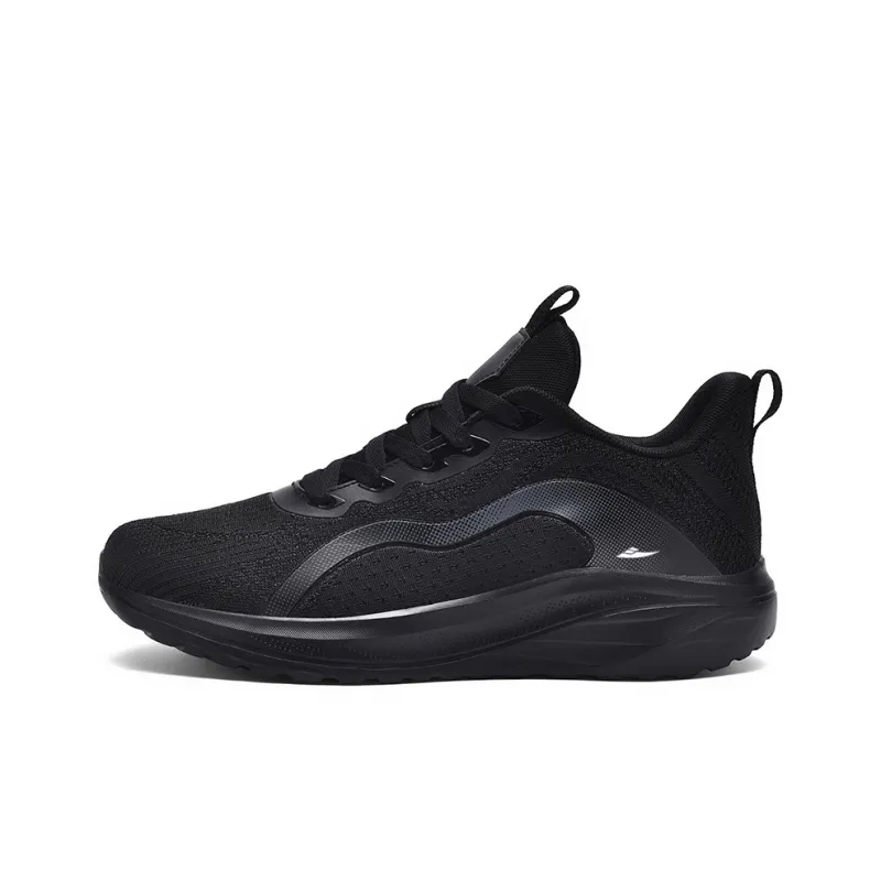 Kuding Casual Shoes Men Low Top Orange Moon/Black/Black White-5