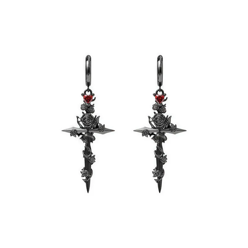 KING OF BLING 925 Sterling Silver Earrings Unisex Year Of The Snake Good Luck-5