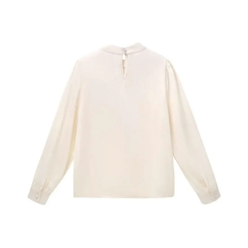 PLANE DRIFT Early Spring Shirt Women's Apricot-1