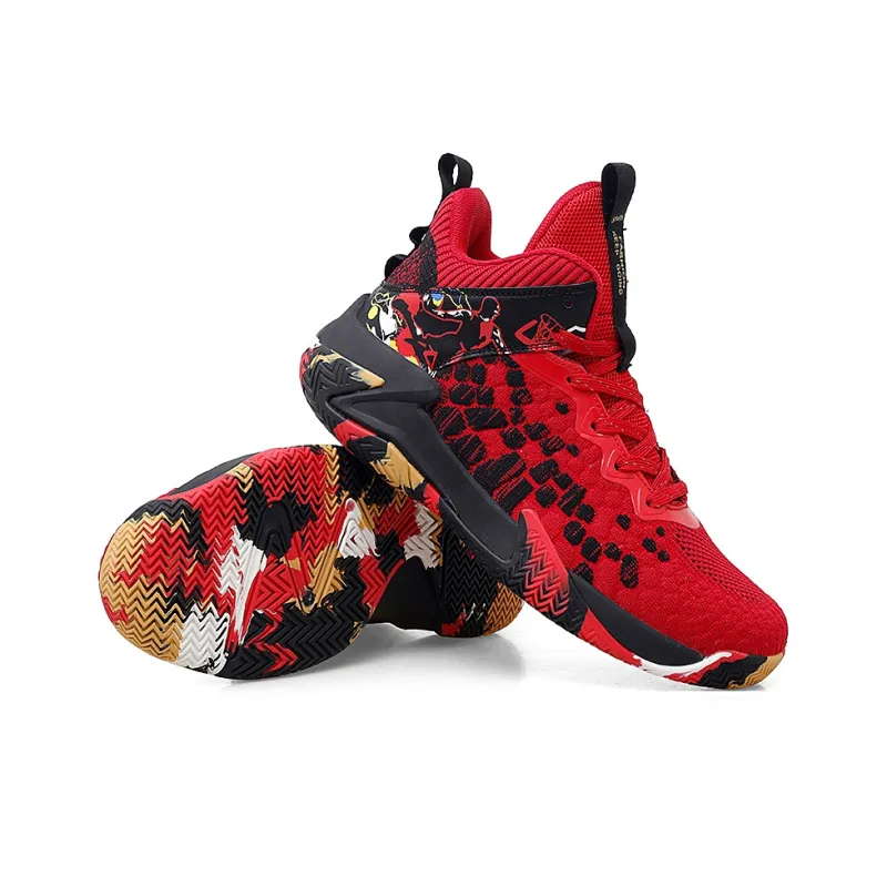 AMICNIEGD Anti Slip And Wear Resistant Water Resistant Low Top Basketball Shoes Unisex-13