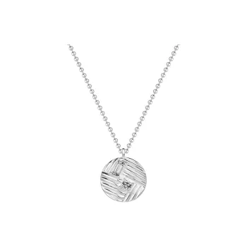 Regalrose 999 Fine Silver Necklaces Women's Silver