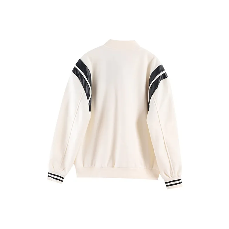 DEDY Baseball Jacket Unisex Apricot-1